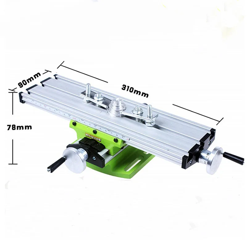 

Multifunction Mini Precision Worktable Bench Vise Fixture Drill Milling Machine X and Y-axis Adjustment Coordinate Table BG6300
