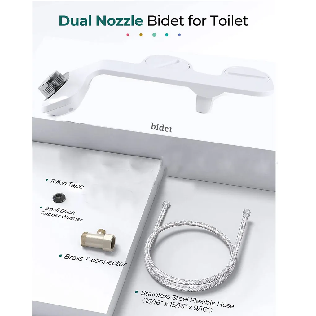 

Неэлектрическое женское сиденье для унитаза, биде, насадки для распыления воды, самоочищающее приспособление для мытья ягодиц, ванная комн...