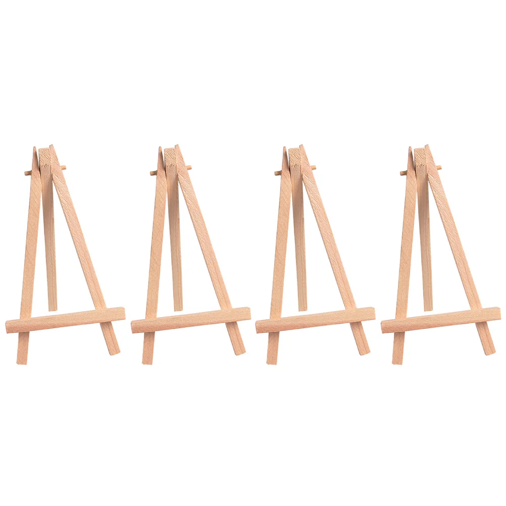 

Easel Wooden Easels Display Painting Stand Mini Wood Rack Photo Drawing Frame Artist Tripod Holder Desk Triangle Table Tabletop