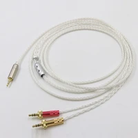 16 strands balance single crystal silver headphone replacement cables for sony mdr z1r mdr z7 mdr z7m2
