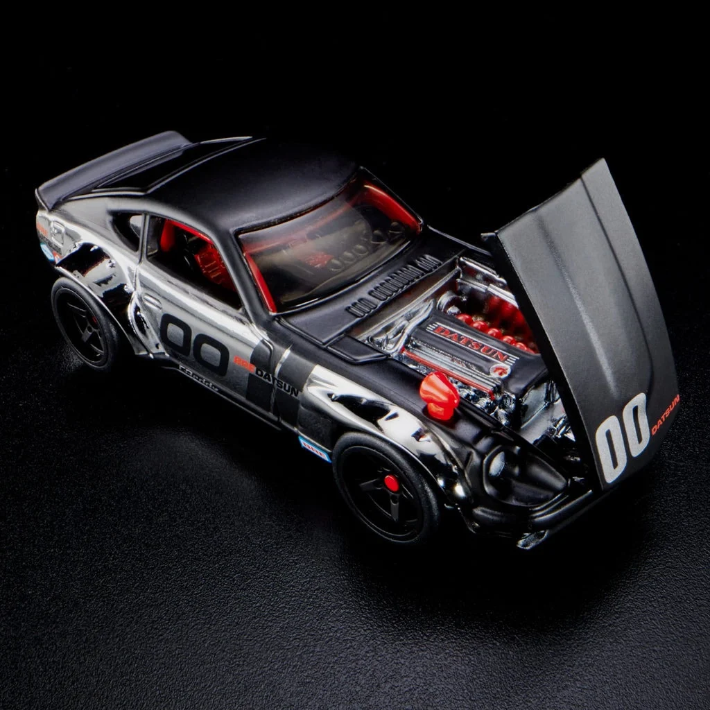 Фото Hot Wheels RLC 1:64 BRE Custom '72 Datsun 240Z, ограниченная коллекция украшений из литого сплава, модели тележки №4