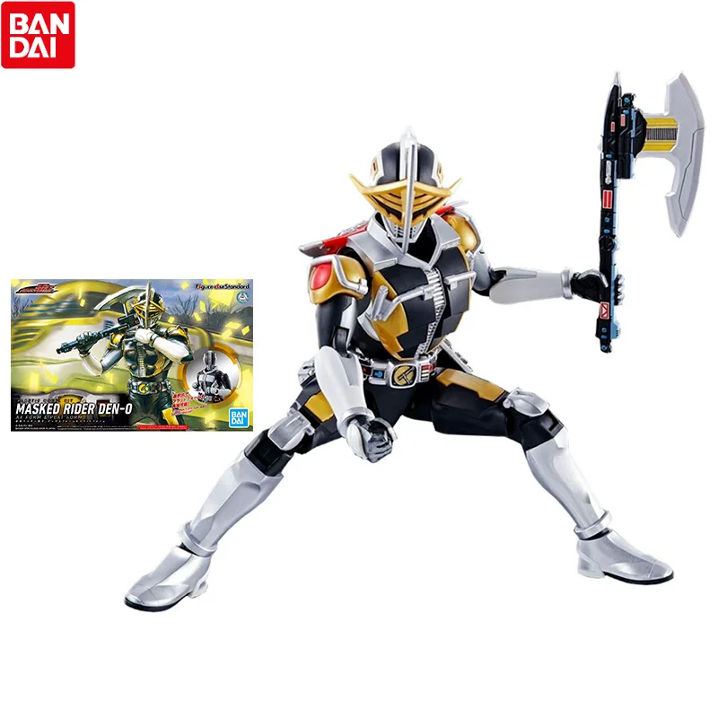 

Bandai Kamen Rider Figure Masked Rider DEN0 AX Form Plat Form Anime Figure Genuine Model Kit Action Toy Figure Toys for Children