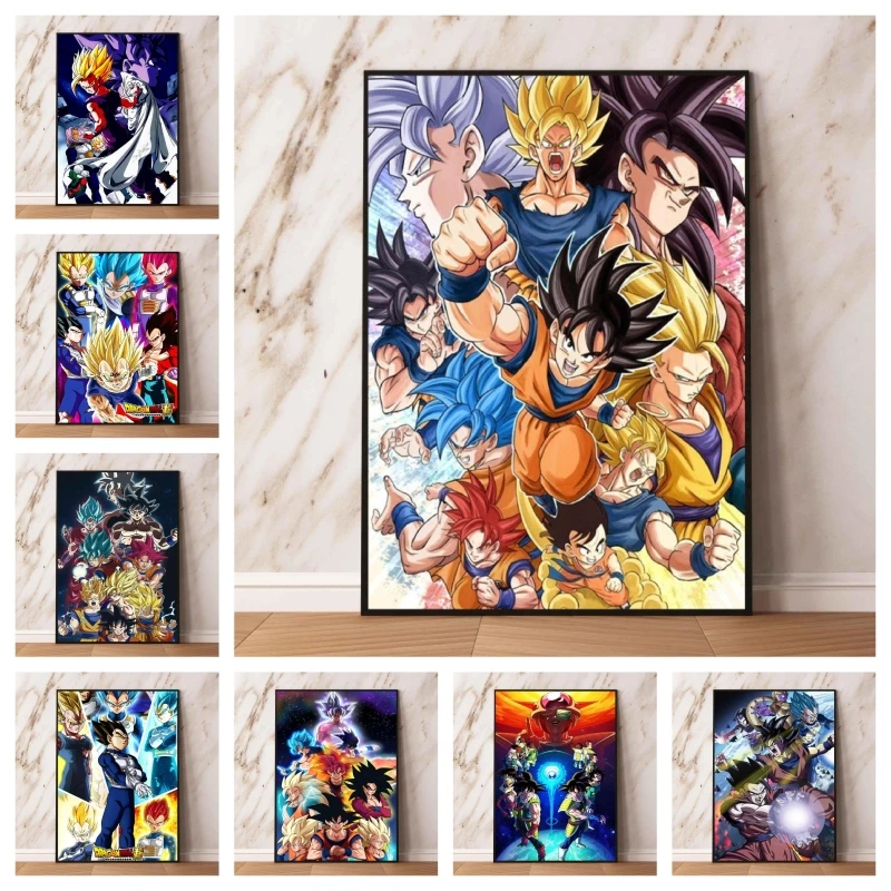 

Принты на холсте семь символов дракона, детские подарки, настенное искусство, Декор для дома, детской спальни, декоративные