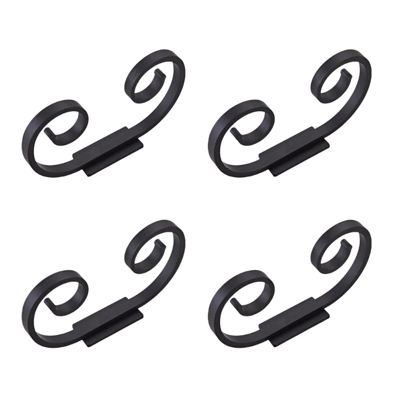 4 шт. держатель для бокалов вина настенные металлические подвесные стеллажи