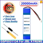 Аккумулятор LOSONCOER 20000 мАч GSP0931134 для JBL XTREME Xtreme аккумулятор + Бесплатные инструменты