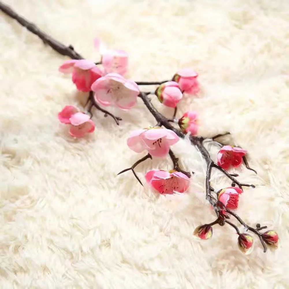 Wintersweet искусственный цветок Lamei пластик + шелк имитация свадьбы 28 см/60 см