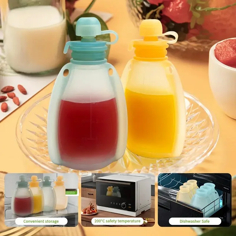 Детская портативная сумка для хранения молока силиконовая прикормы