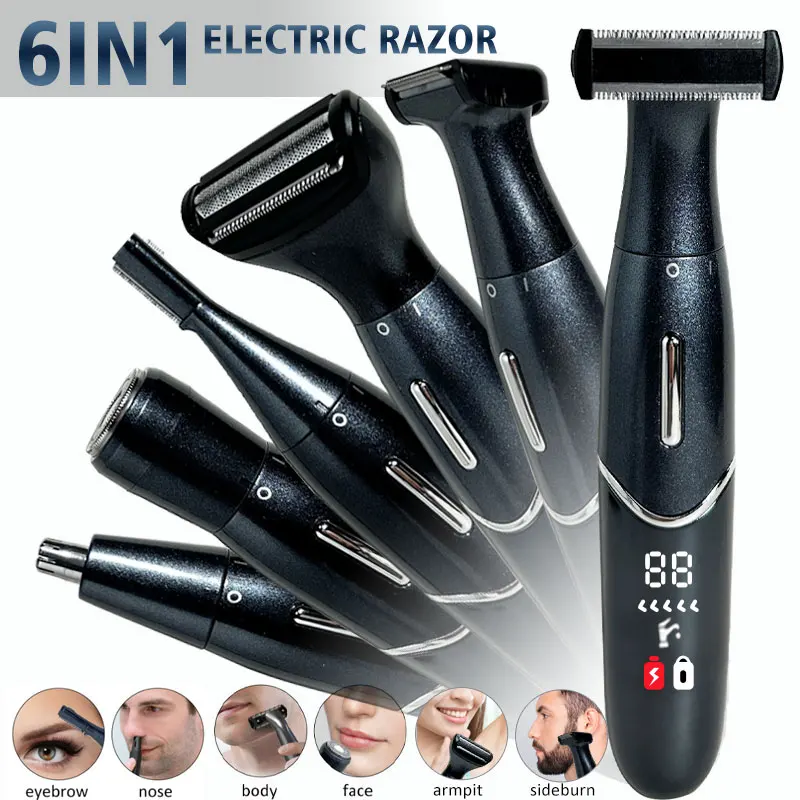 Intimate Areas Haircut Precision Shaver Men Bikini Line Sens