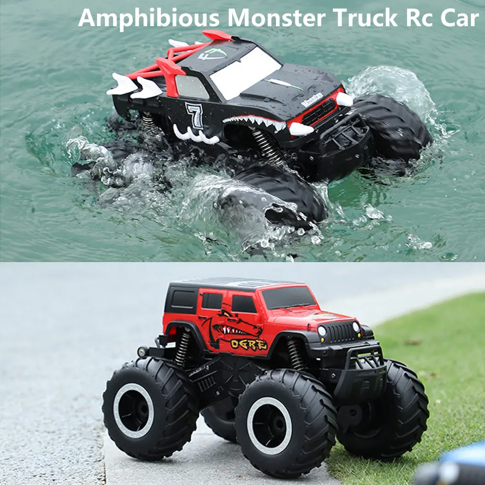 

JJRC Amphibious Monster Truck 4x4 Off Road Rc Car For Boys Kids Electric Car Remote Control Car Rc Drift Car Toys For Boys