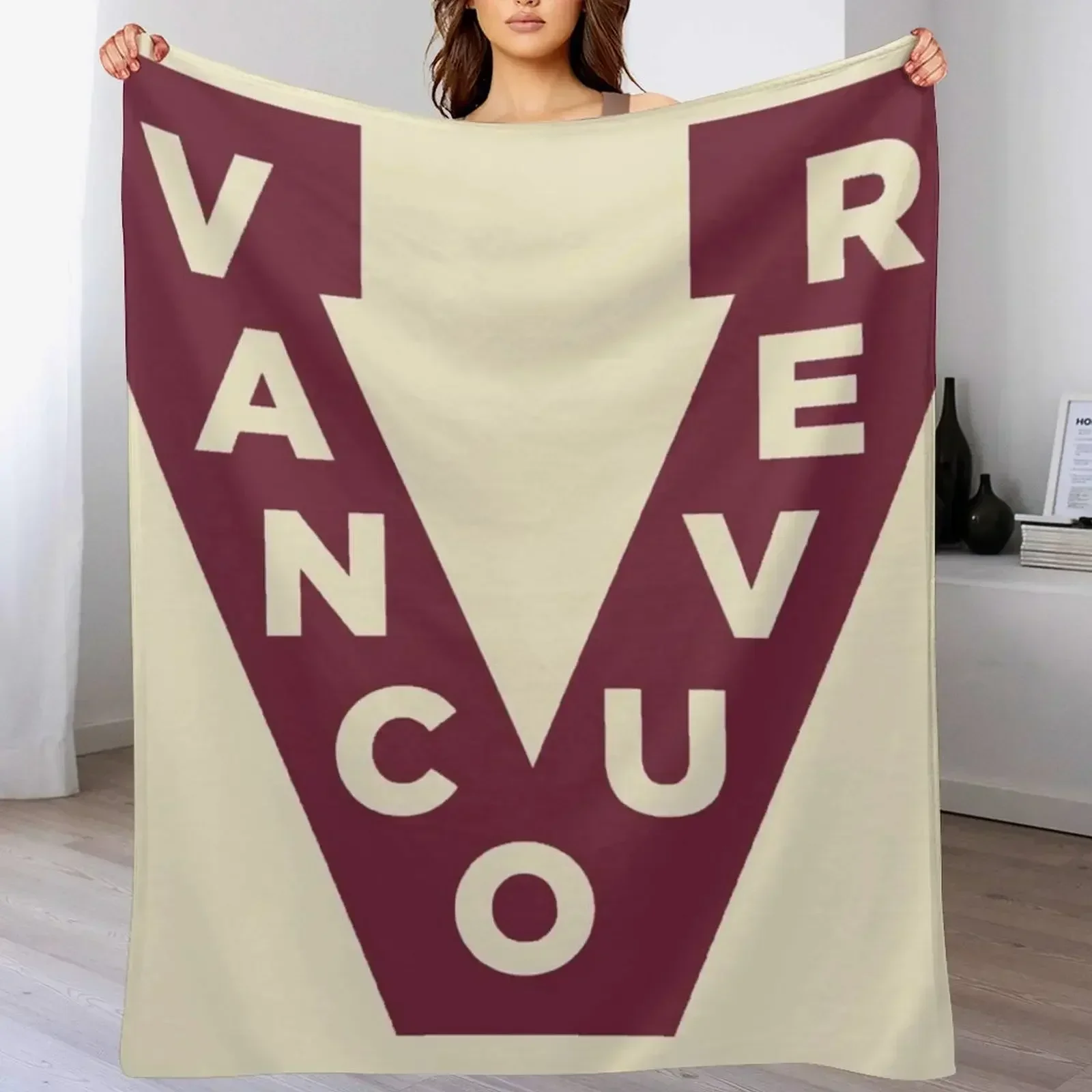 Винтажное хоккейное одеяло Vancouver-Retro Millionaires для дивана тонкое косплея аниме на