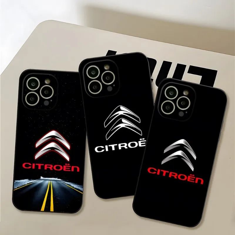 

Модный чехол для телефона в спортивном автомобиле Citroen, роскошный дизайн для Apple Iphone 14 Pro Max 12 Mini 11 13 Xr X Xs 6s 7 8 Plus, задняя крышка