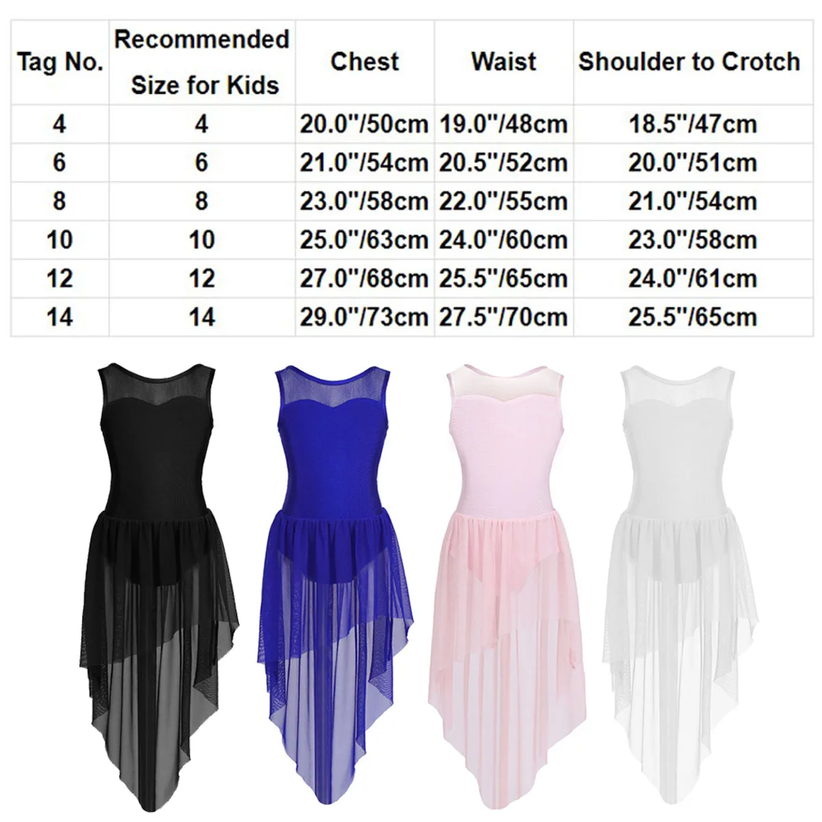 Детское кружевное шифоновое платье с цветочным принтом для девочек балетные Lyrical