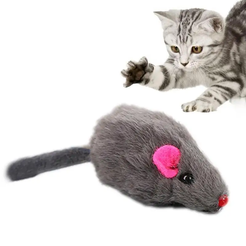 

Plush Mouse Toys Furry Plush Cat Toy Mice Doll Cat Funny Playing Toys Kitten Toy Pet Cats Training Game Cat Supplies