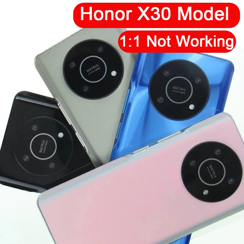 1:1 не рабочий поддельный телефонный реквизит для Honor X30 модель манекена телефон игрушка копия сотовый имитация счетчик