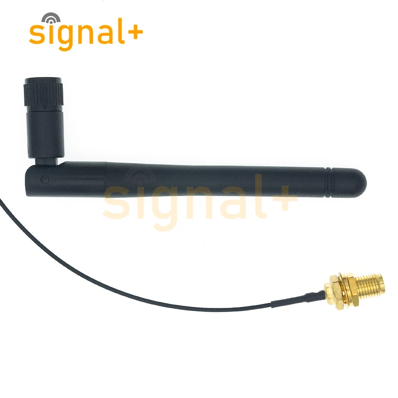 Складная Bluetooth-Антенна 2 4 ГГц совместимая с Wi-Fi-модулем ZigBee-антенна SMA-IPEX фидерная