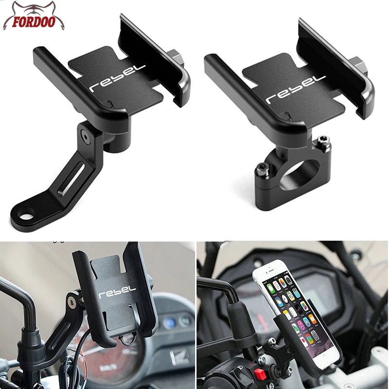 Аксессуары для Honda Rebel CMX 300 500 1100 CMX300 CMX500 CMX1100 держатель Руля Мотоцикла GPS Подставка