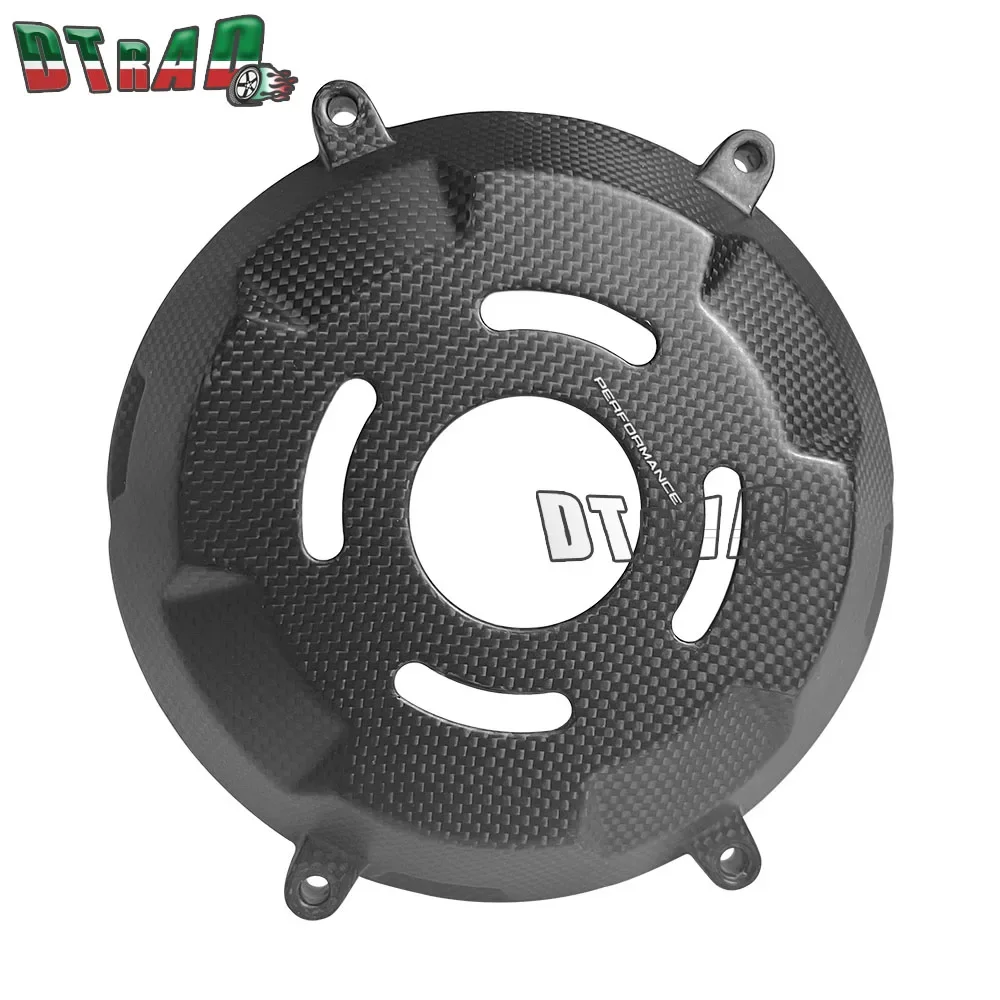 Для DUCATI Panigale/Streetfighter V4 V4S 2023 2024 крышка сцепления из углеродного волокна для