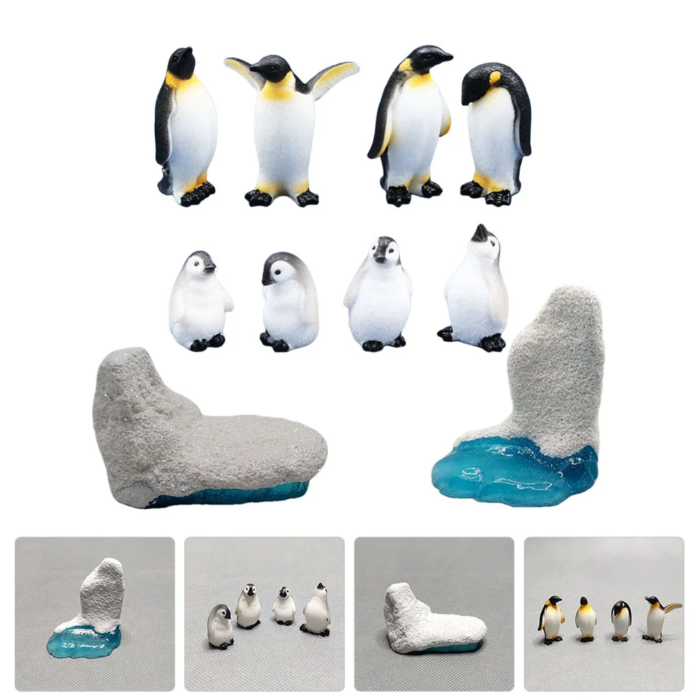 

Penguin Figurines Animal Animalsmodel Statue Miniature Mini Figurine Ocean Figure Ornament Arctic Figures Cakelandscape Topper