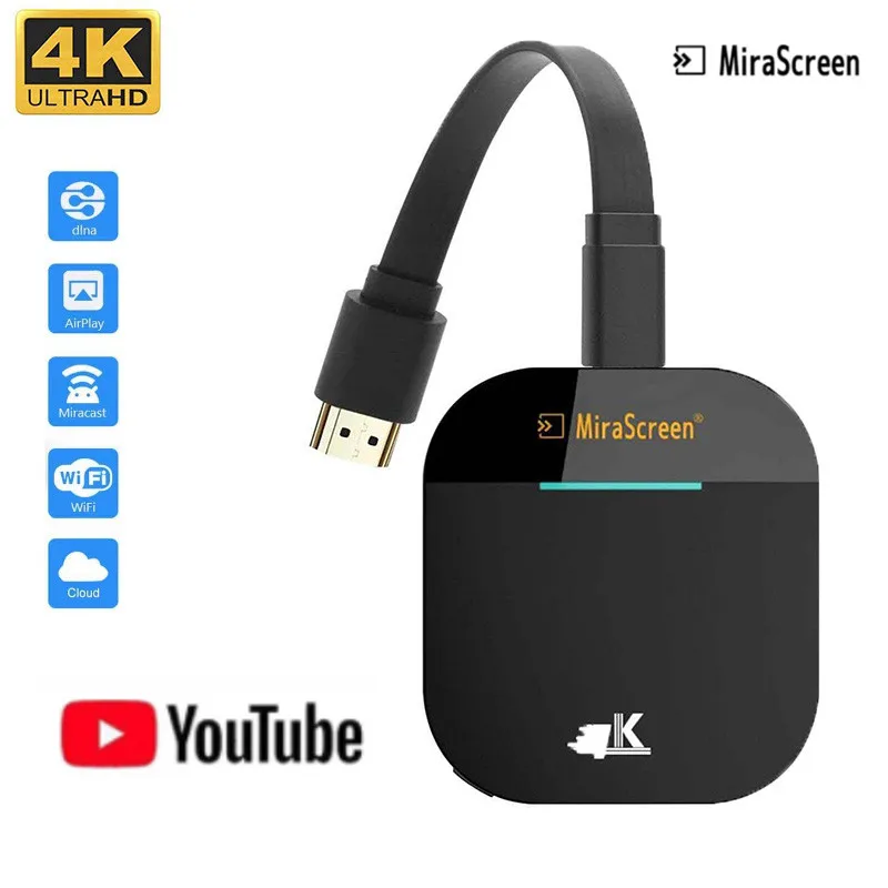 

Мини-ТВ-флешка G5 Miracast, Full HD, 4K, 2,4 ГГц