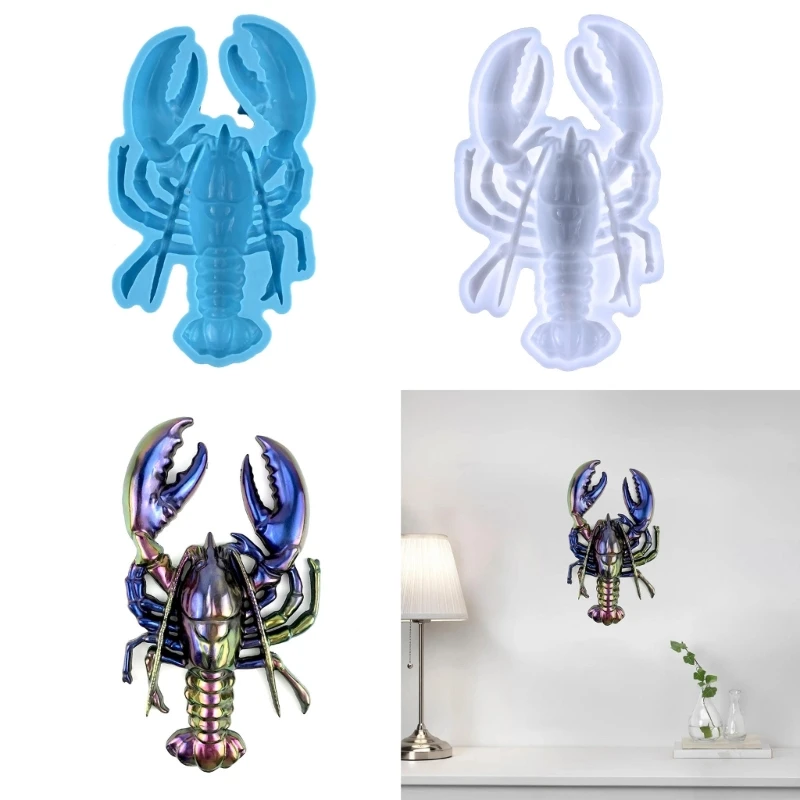 

Lobster Resin Mold Silicone,Animal Epoxy Resin Mold for Wall,Cabinets Decor
