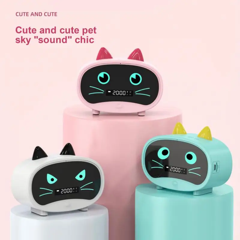 

Digital Alarm Clock Usb Charging Bluetooth Speakers Music Player Portable Noise Reduction Wireless Speakers Battery Reminder
