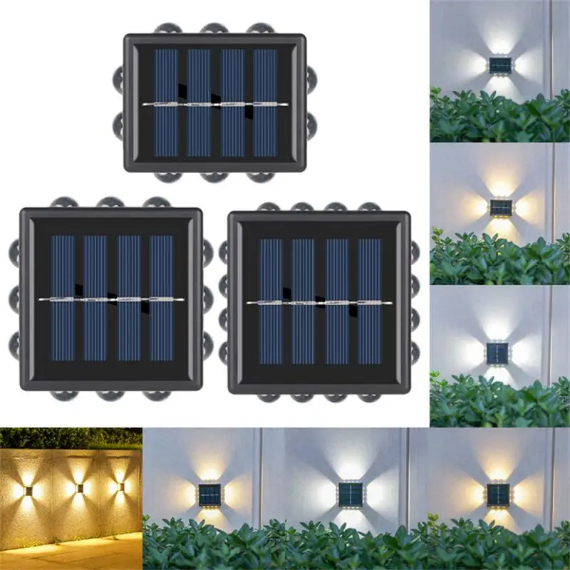 

Solar Lights Outdoor Garden Lights Yard Garden Decoration Layout Wall Wash Wall New Up And Down Luminous Atmosphere Wall Lamp