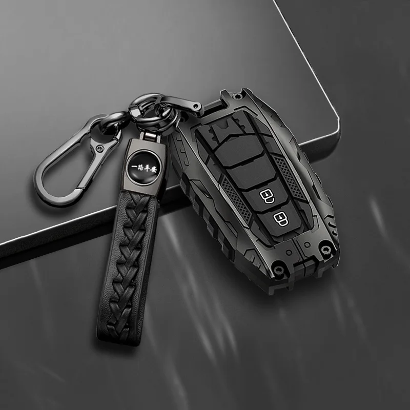 Для Toyota Prius Camry Corolla Avalon CHR RAV4 Land Cruiser Prado силиконовый чехол для ключей от автомобиля аксессуары металлический чехол защитная оболочка