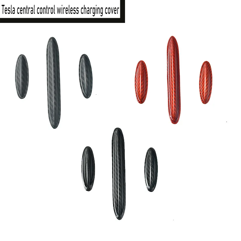 Центральная консоль из углеродного волокна для Tesla 2021 2023 модели Y Model3 крышка