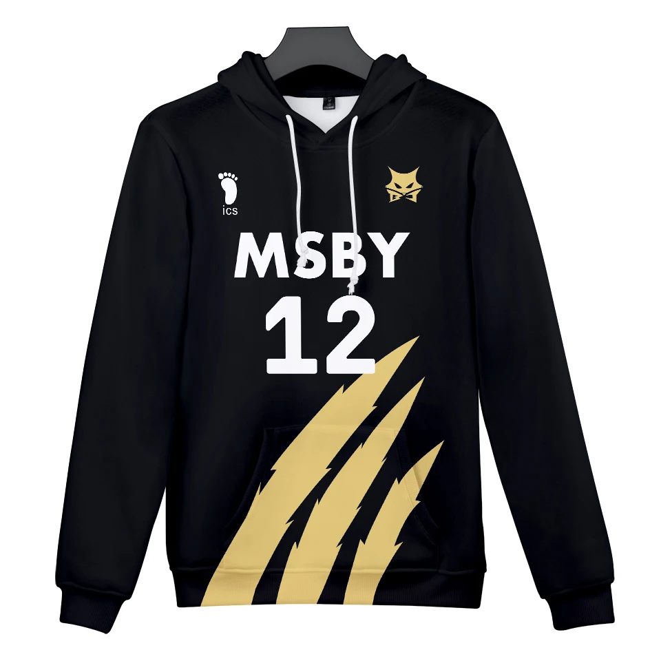 

Hot Fashion Hoodies Casual Hooded Harajuku Anime MSBY Sweatshirt Cosplay Hoody Pullovers 3D Winter Full Aikooki Regular