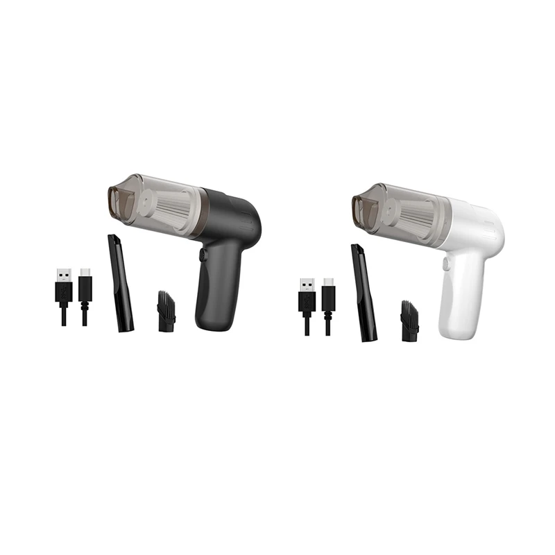 

12000PA Wireless Car Vacuum Cleaner For Car & Home Use Portable Cordless Mini High Suction Vacuum Cleaner