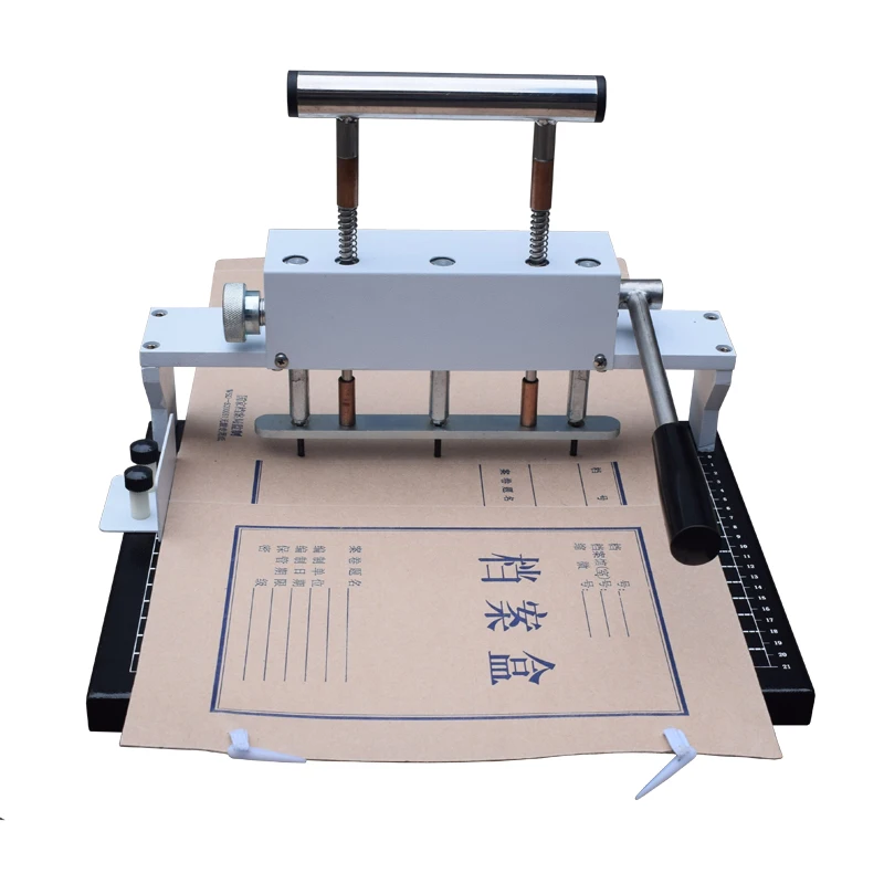 

QY-3 Three-hole 3mm/4mm Paper Punching Stapler Punch Binding Machine 220V Archive Document Book Drilling Machine