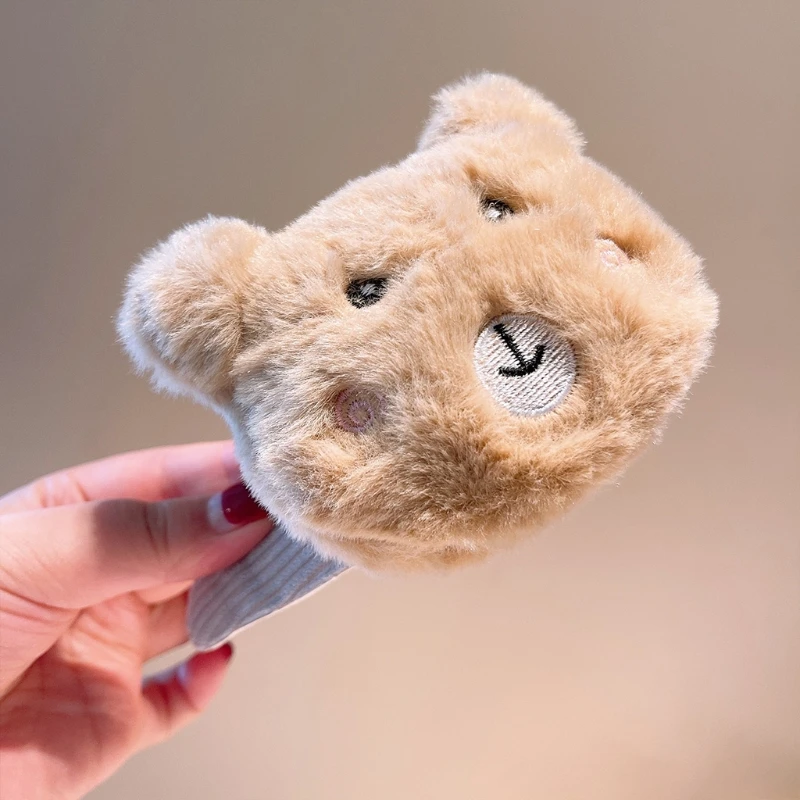 

Stuffed Animal Hair Rope Cute Scrunchies Cartoon Bear Hair Ties Animal Hairpin