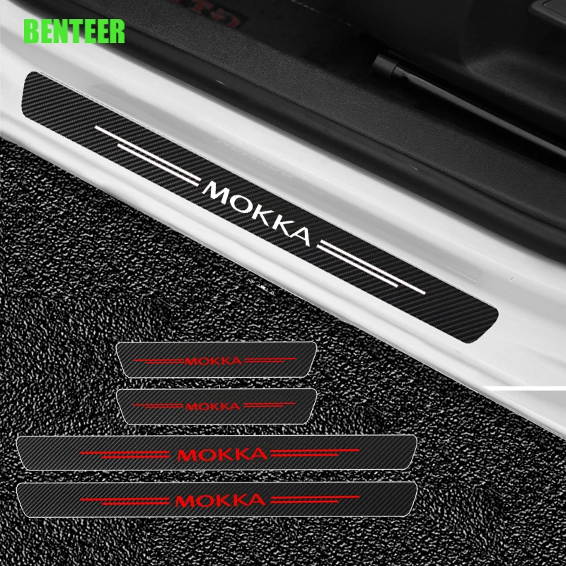 4 шт. автомобильные двери из углеродного волокна для Opel OPC MOKKA