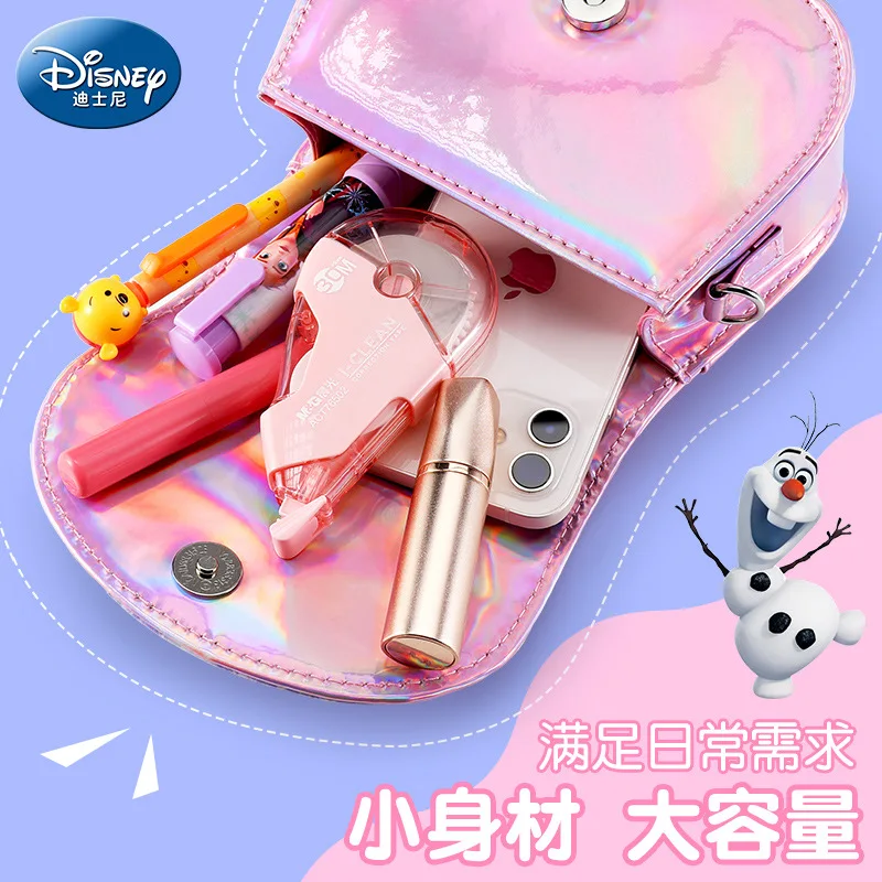 2023 New High Quality Luxury Disney Frozen Girls' Handbag, Princess Elsa Disney Crossbody Bag