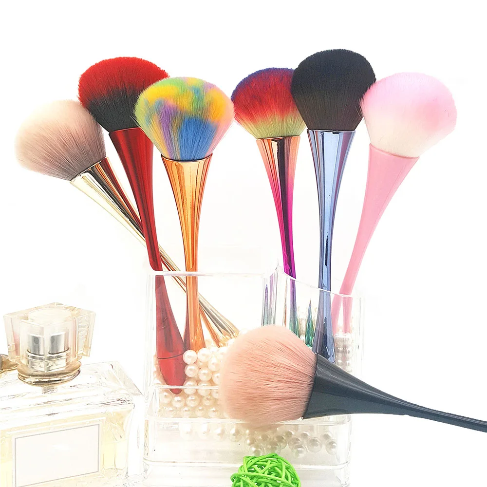 

9 Styles Nail Art Dust Brush For Manicure Beauty Brush Blush Powder Brushes Fashion Gel Nail Accessories Nail Material Tools
