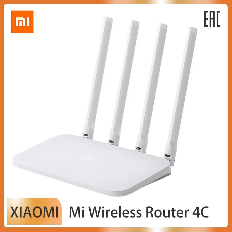 

Wi-Fi-роутер XIAOMI Mi 4C, 1200 Мбит/с, 2,4G, 802,11 b/g/n, 4 антенны