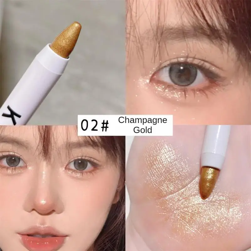 

NEW Eye Shadow Pen Makeup Shiny Glitter Eyeliner Eye Tip Brightening Waterproof High-gloss Silkworm Pen Eye Makeup Tool
