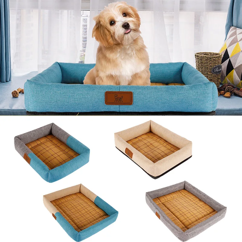 

Pet cooler Cooling Pad for Small Medium Dogs Breathable Rectangle Creativity Bed Kennel House Cat Mat Pet Supplies Accessories