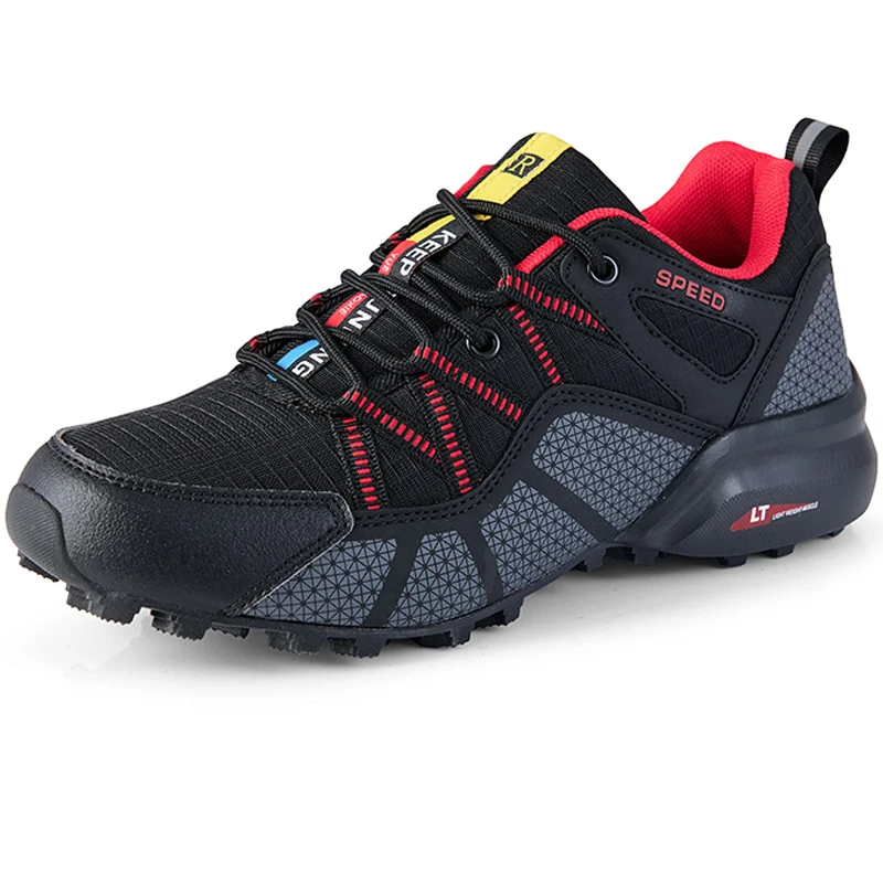 Brand Men Hiking Shoes Supersatr Sneakers Outdoor Male Sport Shoe Soft Camping Moutain Trekking Travel Speed Mens Boots Big Size