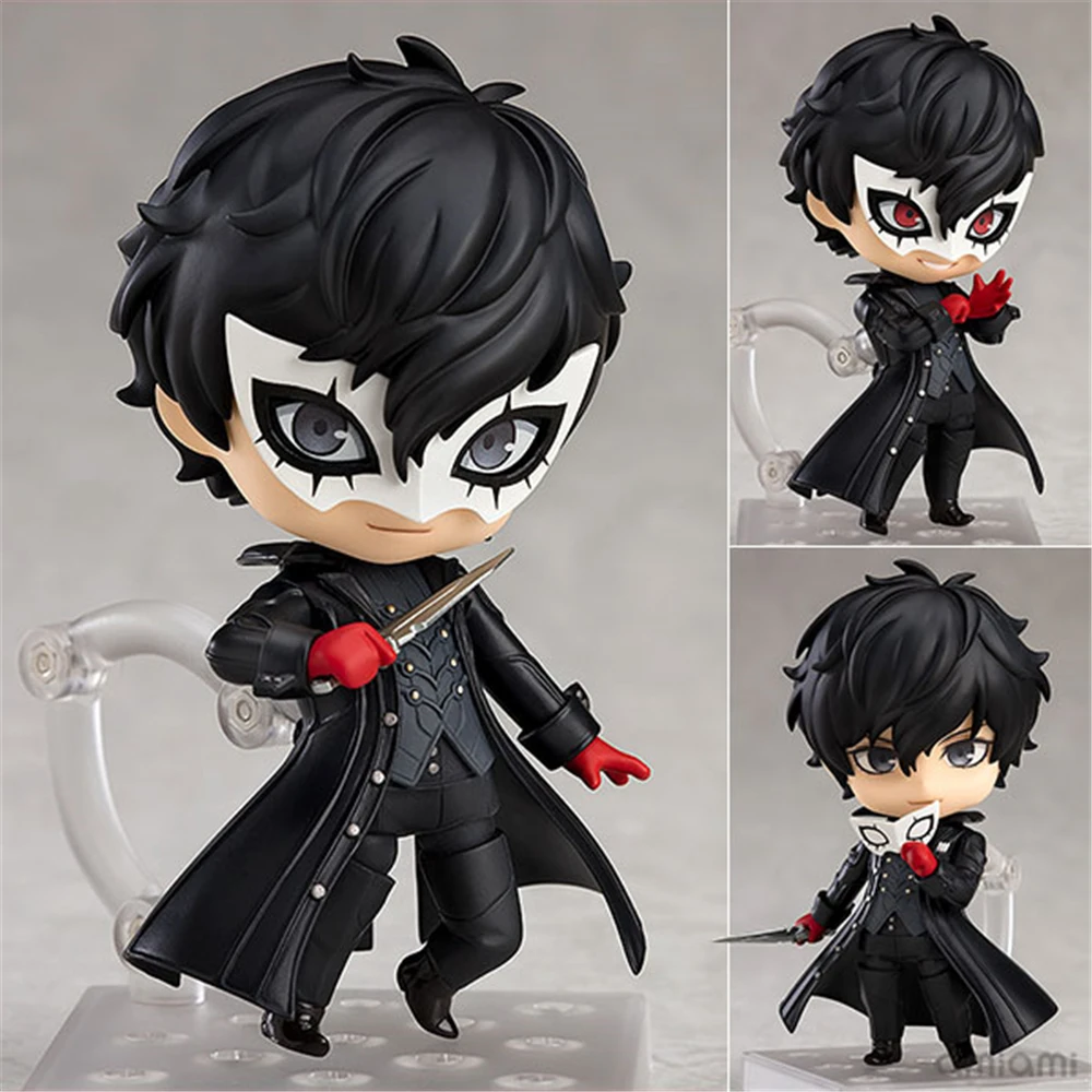 Фигурки героев аниме Persona 5 Joker Ren Amamiya 989 # из ПВХ игрушечная статуя Коллекционная