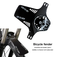 bike fender set bicycle front rear wheels mudguard cycling road bike dirtboard cycling removable parts with 6 fixing ties