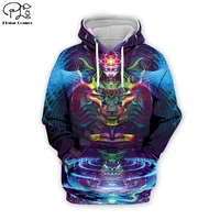 2022 newfashion trippy buddha mandala psychedelic harajuku 3dprint menwomen streetwear pullover casual funny jacket hoodies a20