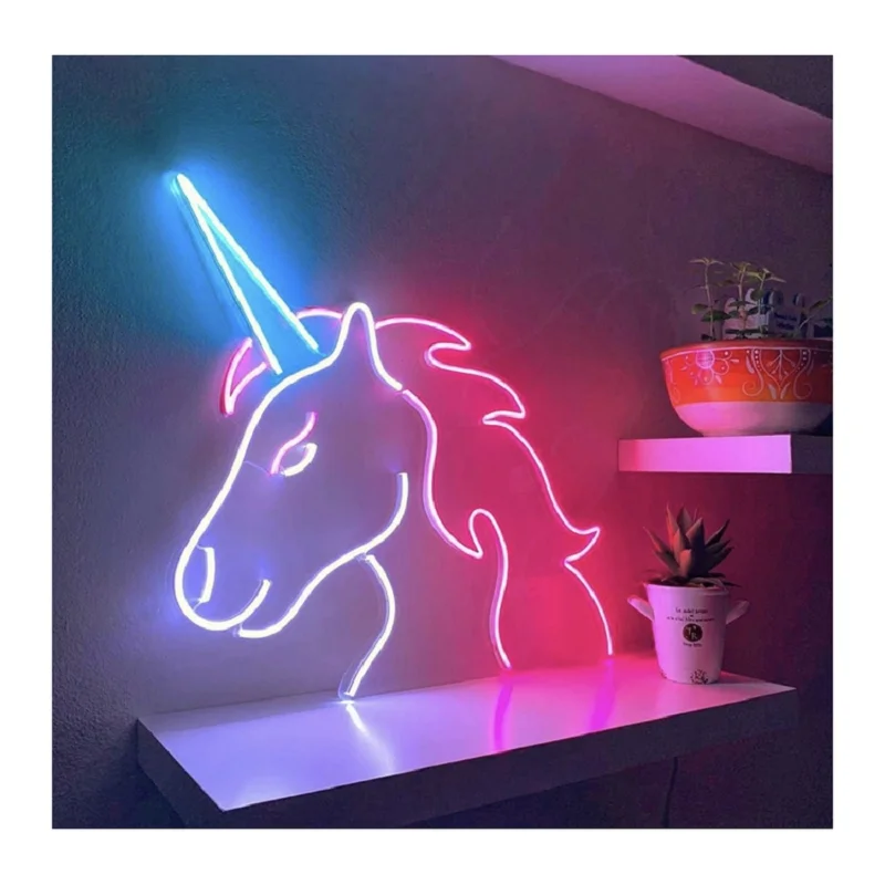 Custom Neon Sign Animal Series Kawaii Led Sign For Bedroom Decor Home Decor Party Neon Wall Children's Room Decoration