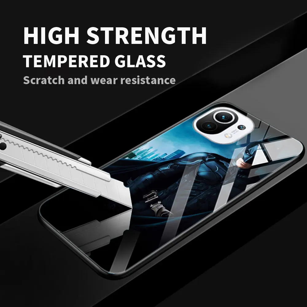 Стеклянный чехол для Xiaomi Poco X3 NFC 11 Lite 11T F3 M3 Redmi Note 10 9 8 Pro 10S 9S 9A 9C |