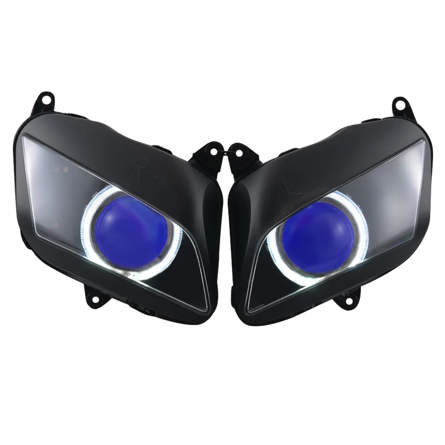 Мотоциклетная фара ближний/Hi Beam HID проектор в сборе светодиодная угловая с