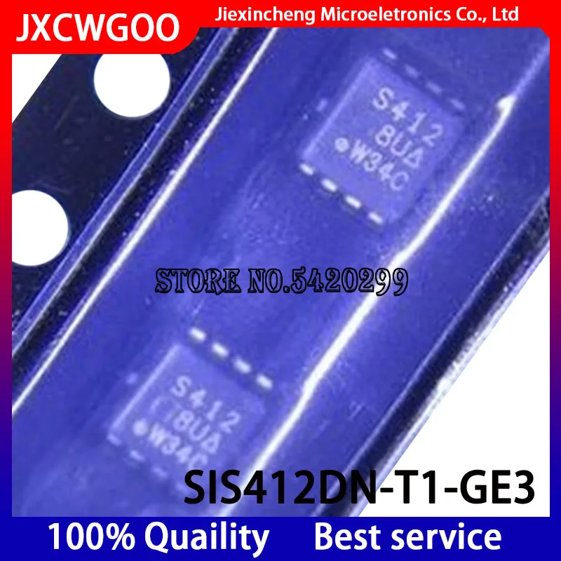 

SIS412DN-T1-GE3 marking:S412 SIS412DN QFN8 MOSFET New original 50PCS