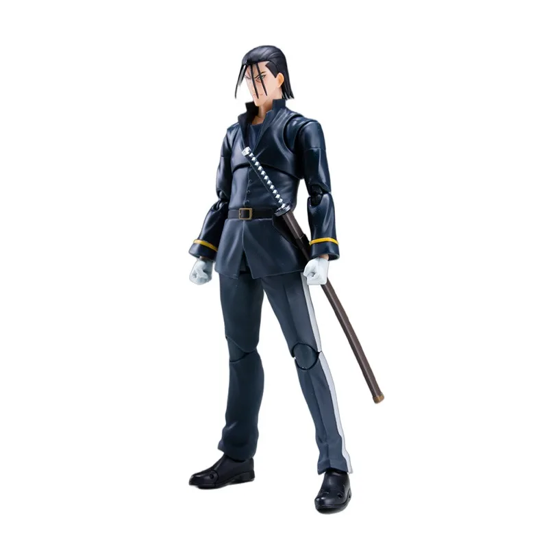 Bandai натуральная Rurouni Kenshin Saito Hajime SHF аниме фигурка суставы подвижные готовые