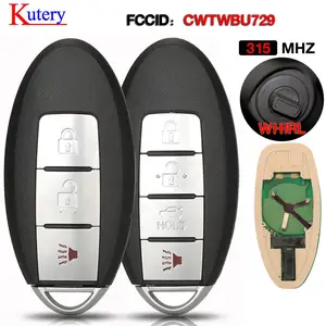 Умный дистанционный Автомобильный ключ Kutery для Nissan Tiida Qashqai Teana Xtrail Cube Juke Xterra 315 МГц CWTWBU729 или CWTWBU735