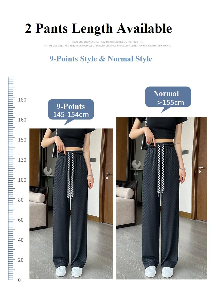 Слаксы женские прямые летние брюки повседневные однотонные с высокой талией
