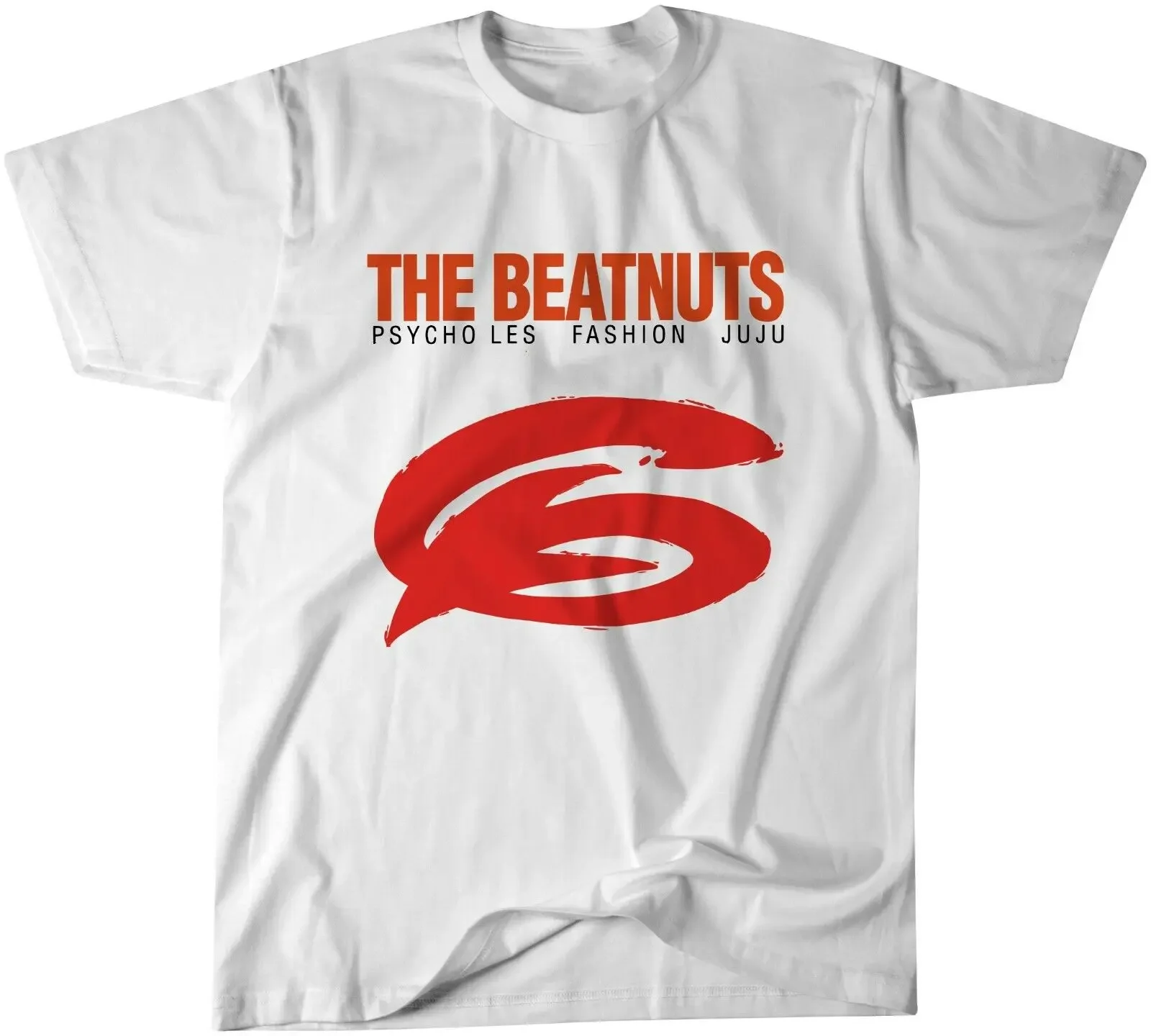 Фото Промо-Футболка the beatnut, Классическая футболка в стиле хип-хоп для взрослых, Классическая футболка с круглым вырезом, мужская одежда №1